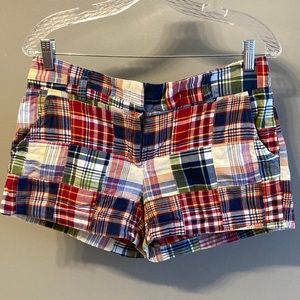 J Crew Plaid Shorts